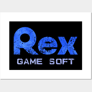 Rex Soft (Grunge Version) Posters and Art